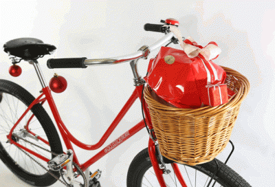 La bici in formato natalizio