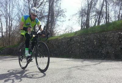Race Across Italy: De Osti pedala per 39 ore