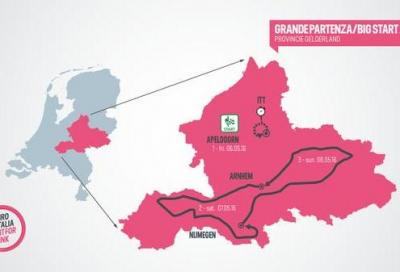 Giro 2016: il via con tre tappe in Olanda