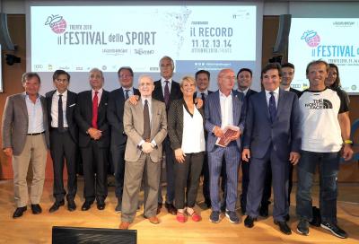 Oltre 150 ospiti a Trento per il Festival dello Sport