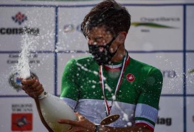 Incidente per il ciclista Gabriele Benedetti, campione italiano under 23 