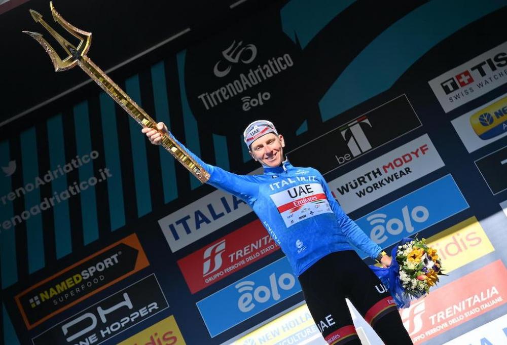 Pogacar inarrestabile, dopo la Tirreno-Adriatico si prepara alla Milano-Sanremo