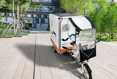 Pannelli solari sul box cargo, la nuova bici elettrica di UM