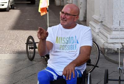 “Mission Possible”: Maurizio Antonini da Brescia a Capo Nord in handbike