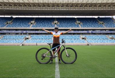 Paola Gianotti è partita per la nuova impresa Bike4Tree Brazil