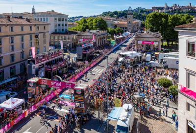 Giro d’Italia 2023 e la Seregno-Bergamo, tappa di montagna… in città