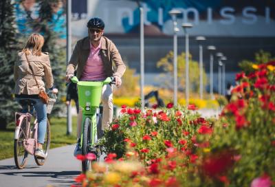 Ivan Basso e Lime pedalano insieme per sicurezza e sostenibilità