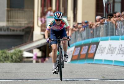 Giro Donne 2023: tappa 5 alla tedesca Antonia Niedermaier solitaria al traguardo
