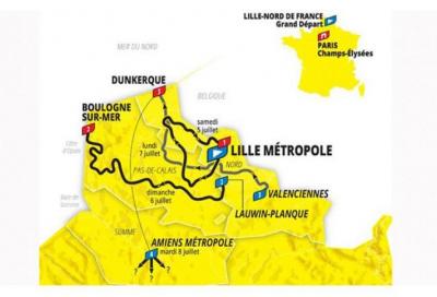 Tour de France 2025: svelate le prime tre tappe (e mezzo)