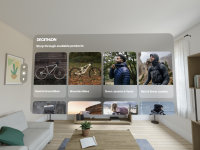Shopping immersivo: Decathlon lancia l'app per Apple Vision Pro