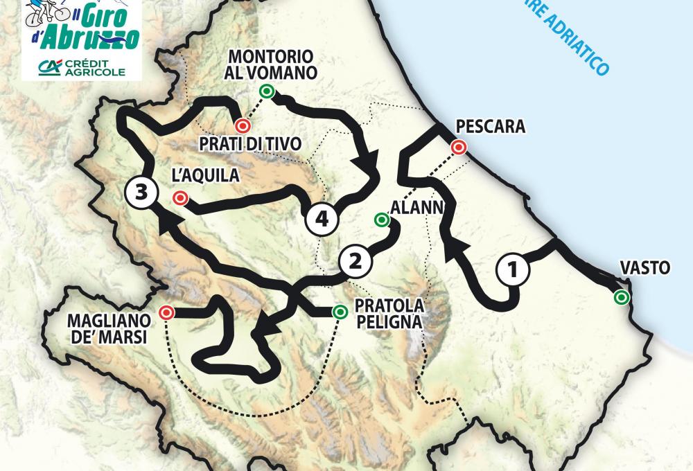 Ritorna il Giro d’Abruzzo: scalatori e corridori esplosivi allo scoperto